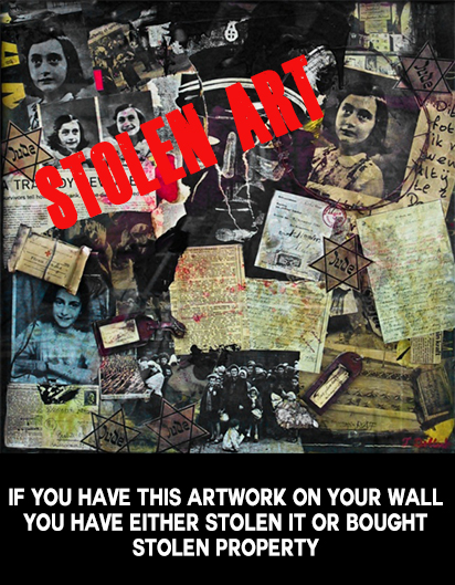 STOLEN  ANNE FRANK 